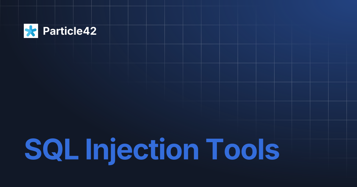 Sql injection tools particle42